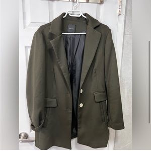 Dynamite Olive Green Blazer